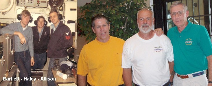 Chris Haley, Tom Allison and Tom Bartlett